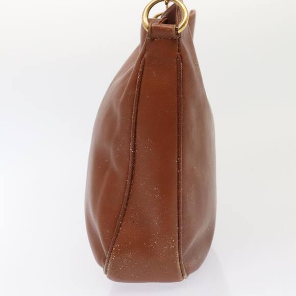 GUCCI Bamboo Hand Bag Leather Brown Gold 001 2404 001 2404 - Picture 4 of 12